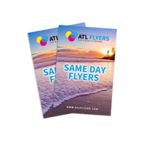 500 4x6 Flyers - Same Day