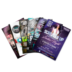 100 4x6 Flyer Promo with Design