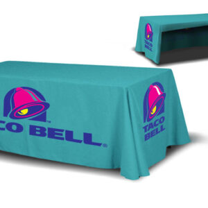 Custom 6-Foot Table Cover Printing – 3-Day Turnaround | Atlanta, GA