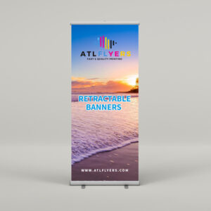 Same Day Retractable Banner Printing – Atlanta | 33.5” x 81”