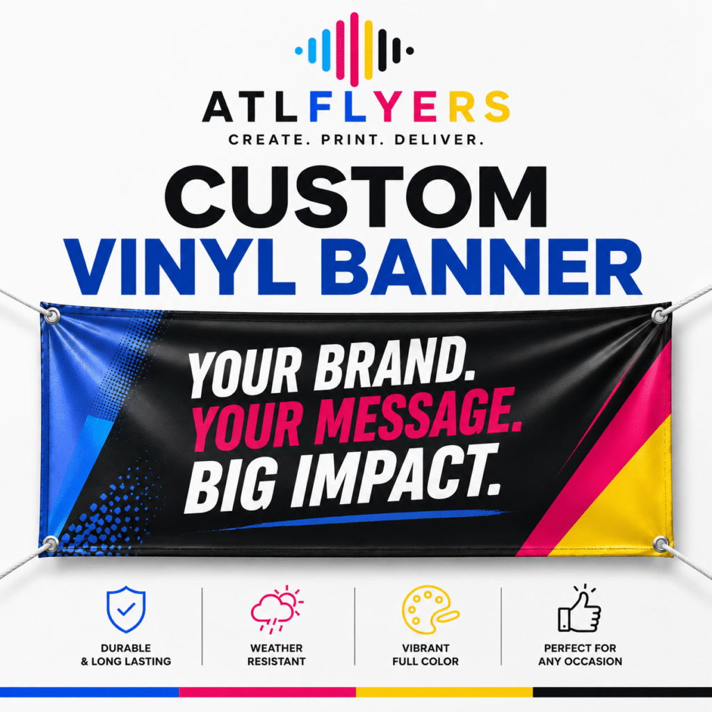 2x6 ft Vinyl Banner Special – Full Color, Fast Turnaround