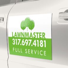 24" x 18" Custom Car Magnet – Durable, Full-Color Advertising
