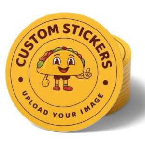 Custom Kiss Cut Stickers – Personalized Vinyl Stickers for Business, Events & Creative Designs