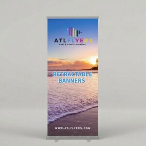 33.5” x 81” Retractable Banner Replacement (Banner Only)
