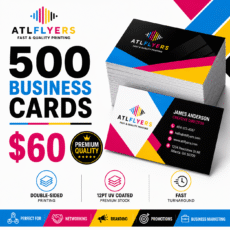 500 Premium Business Cards — $60