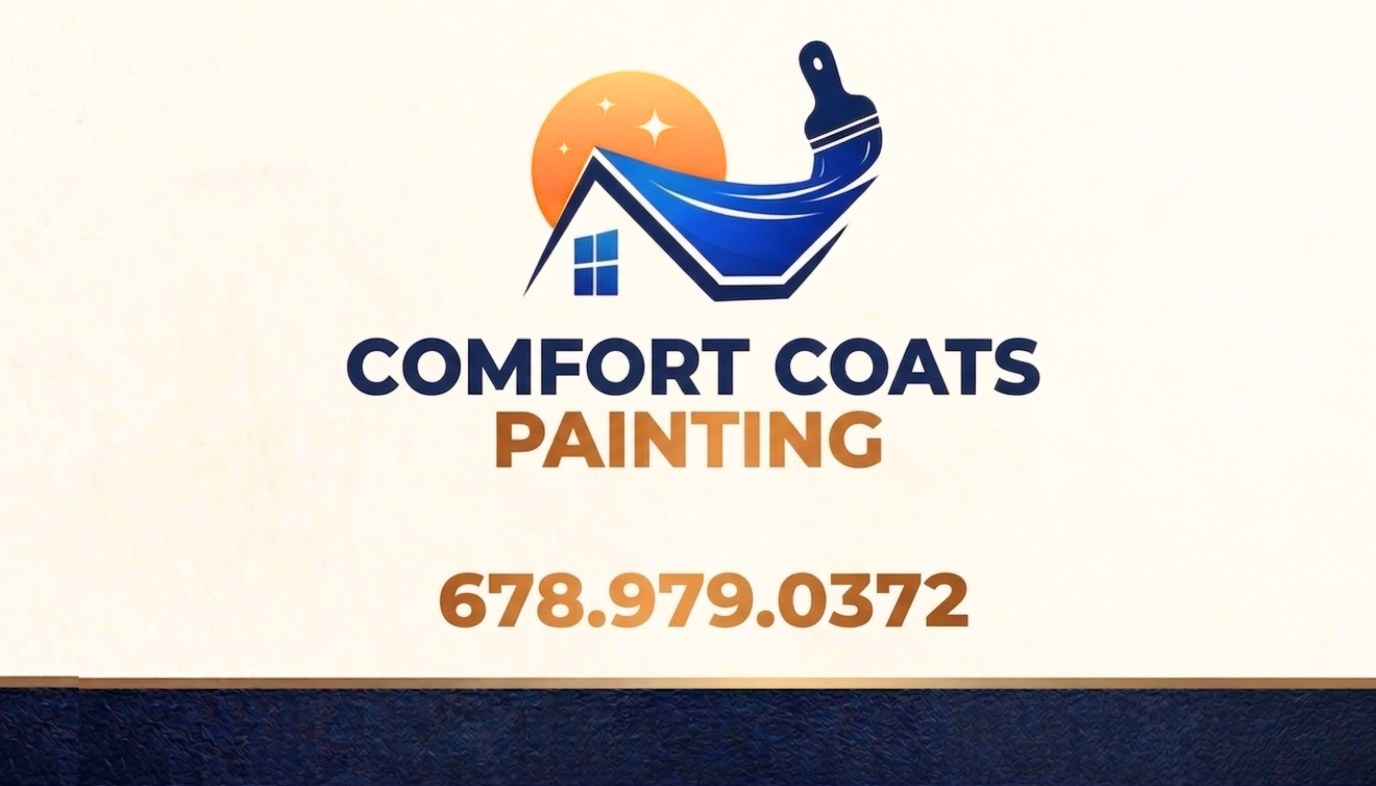 Comfort Coats Painting Biz Card 2 - 1