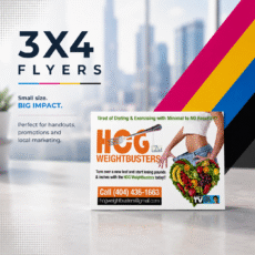 Same-Day Mini Flyers 12pt Cardstock – 3x4, 2x8, 3.5x3.5