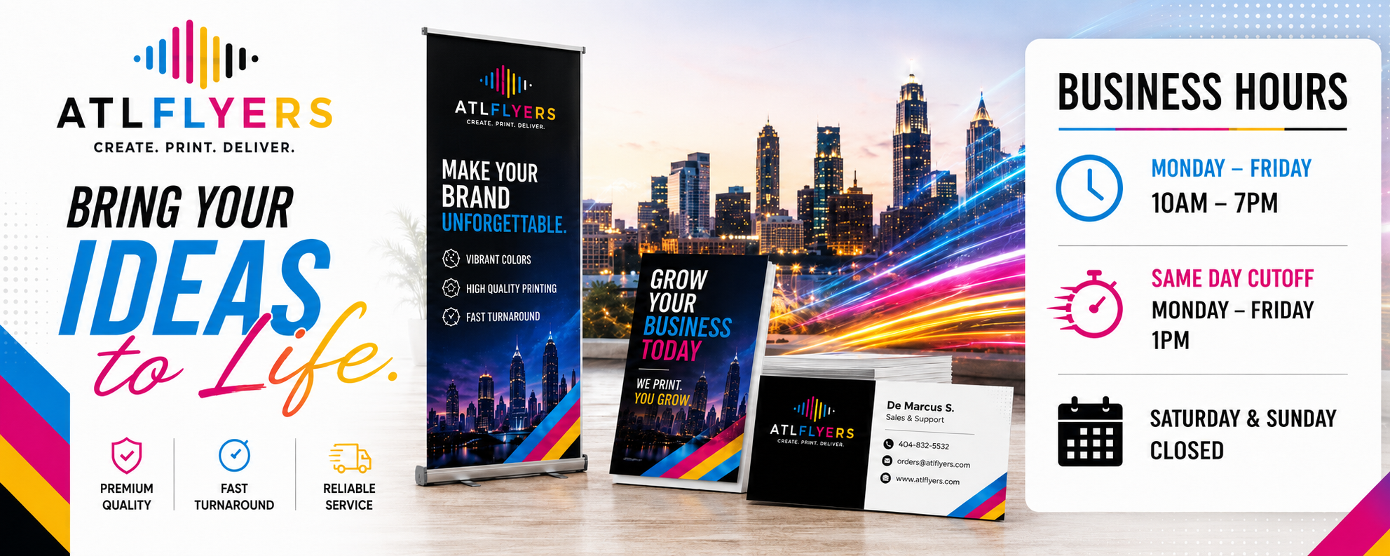 ATL FLYERS - Custom Printing & Promotional Products
