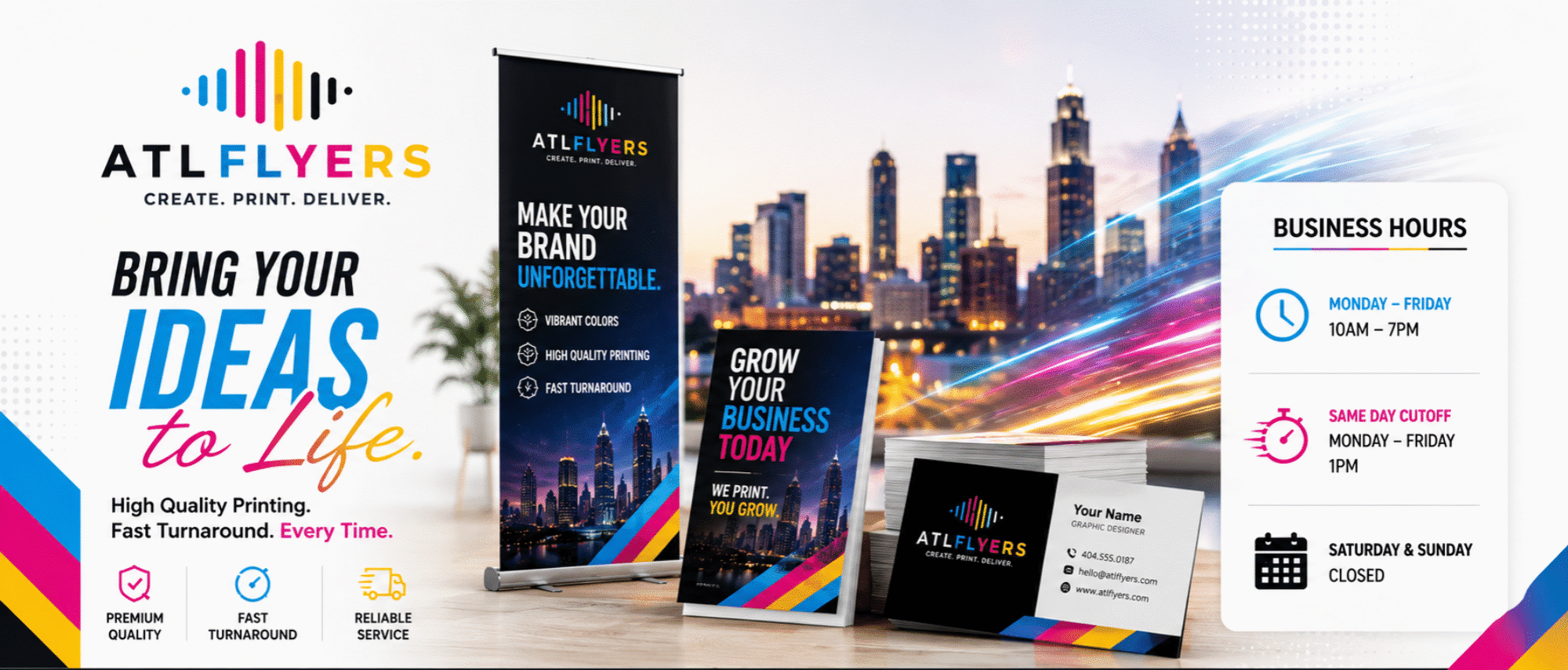 ATL FLYERS - Custom Printing & Promotional Products